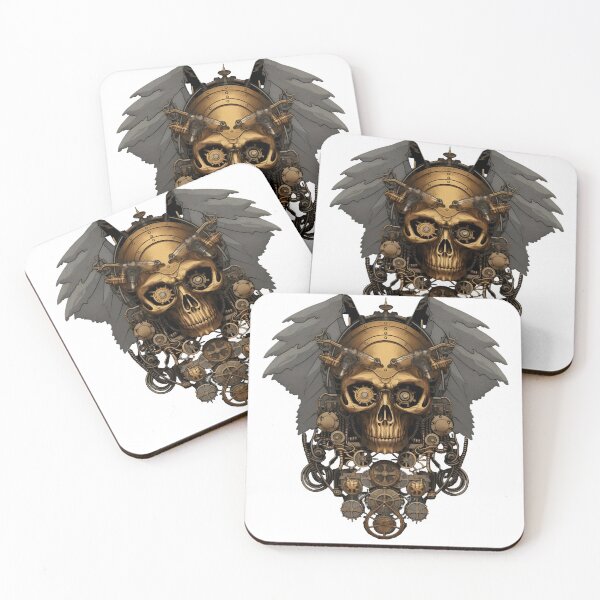 Item preview, Steampunk Fantasy Skull designed and sold by Snifferius.