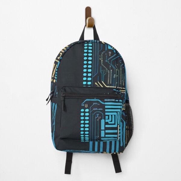 Item preview, Circuit board art neon cyberpunk designed and sold by TaevasDesign.