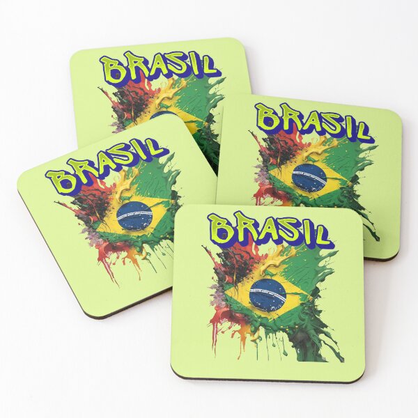 Item preview, brazil flag designed and sold by gleici.