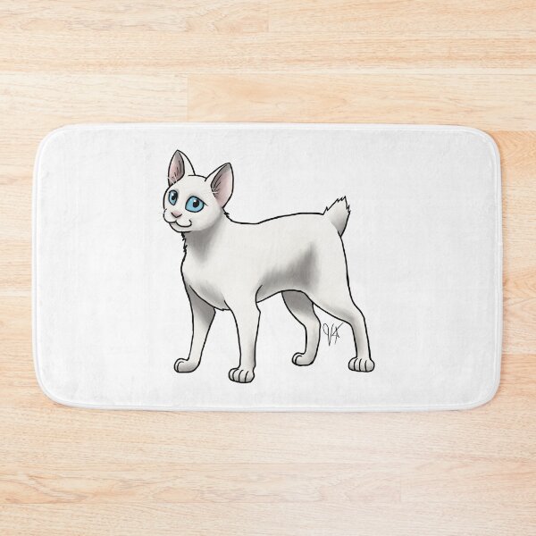 Item preview, Cat - Japanese Bobtail - White designed and sold by Jennifer Stolzer.