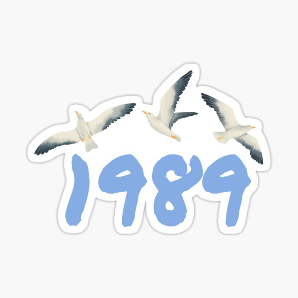 Seagulls 1989 Sticker Seagulls 1989 Sticker