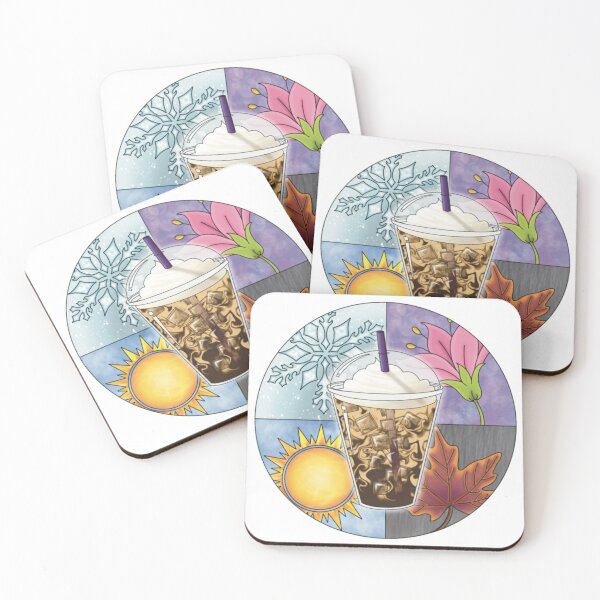 Item preview, Every Season Is Iced Coffee Season designed and sold by EmeraldOwl57.