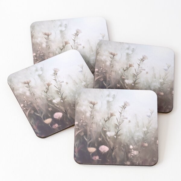 Item preview, The Patchwork Meadow - Silver designed and sold by ArtSea-Bubble.