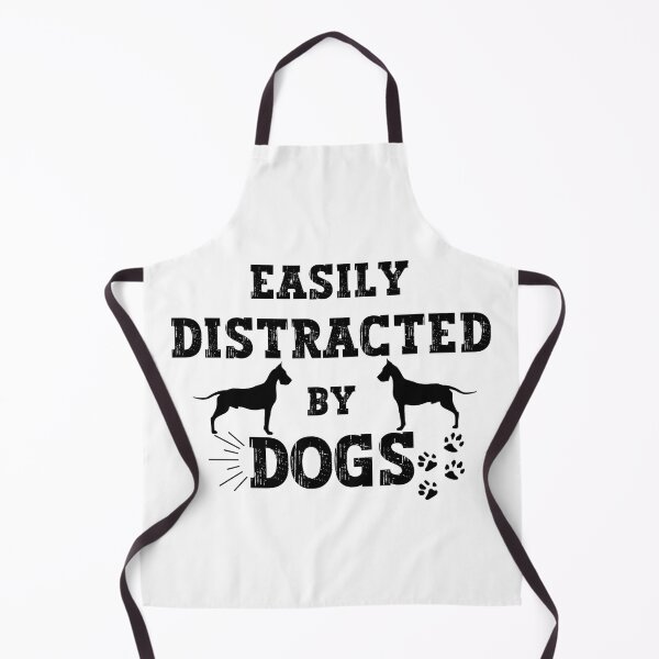 Item preview, Easily Distracted By Dogs - Gift for Dogs Lovers designed and sold by AITeeGenius.