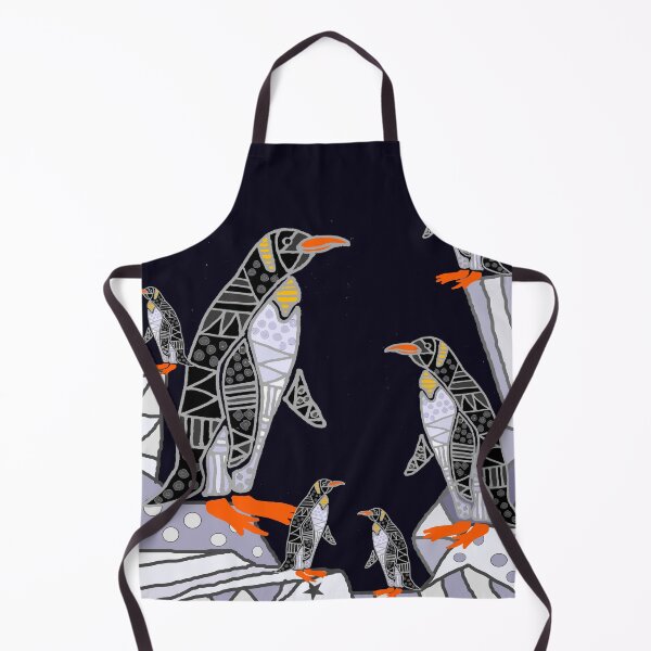 Item preview, Cool Penguins on Rocks Abstract Pattern Art designed and sold by Nature's Fancy.