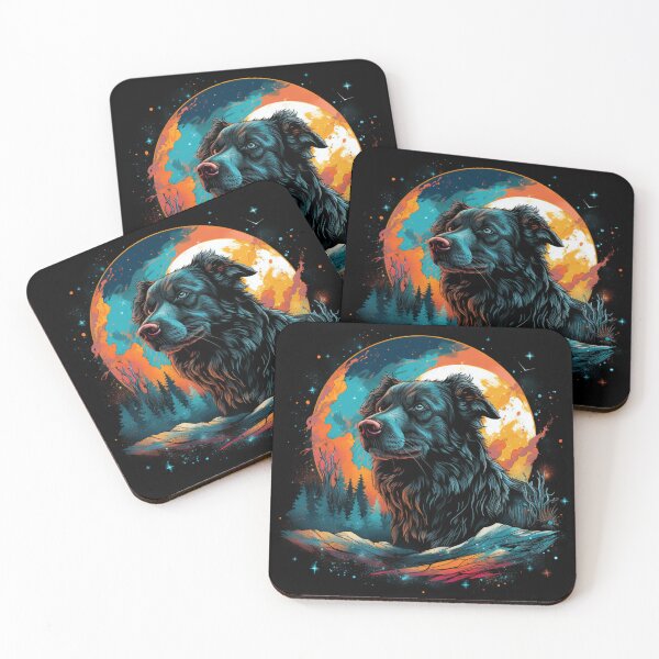 Item preview, Moon Dog In Nature | Classic T-Shirt  designed and sold by NicolasGlowArt.