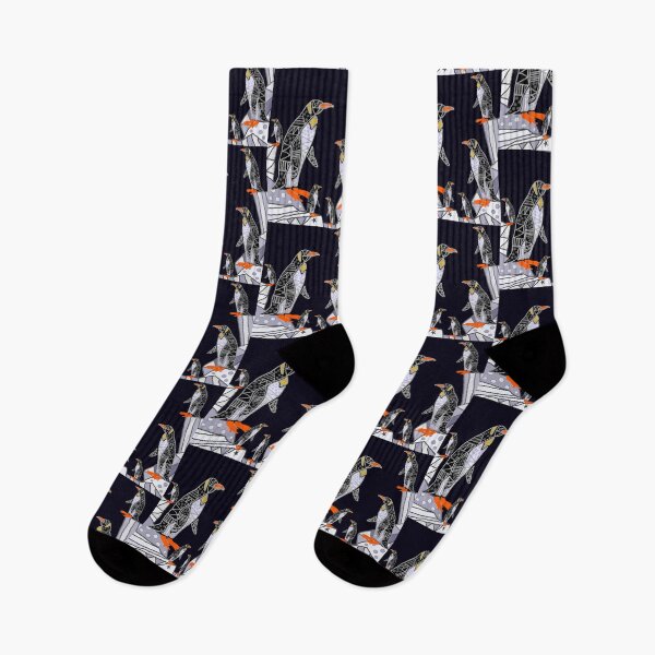 Item preview, Cool Penguins on Rocks Abstract Pattern Art designed and sold by Nature's Fancy.