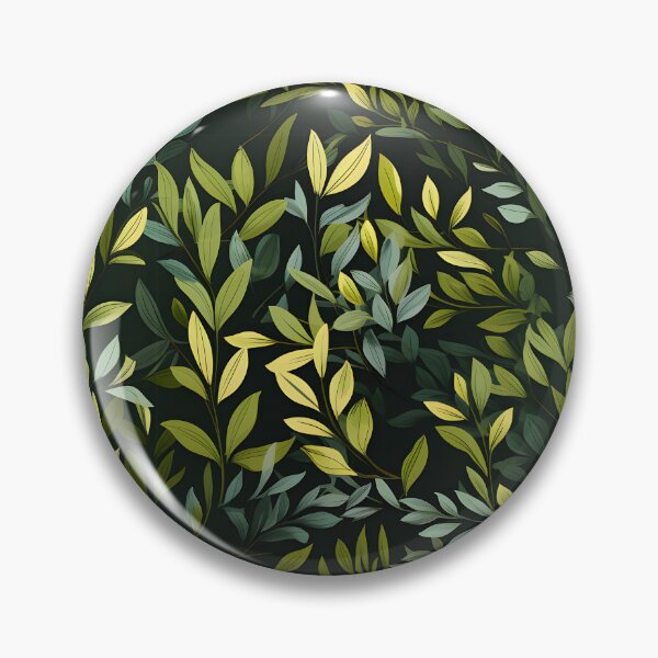 Item preview, Green Leaves Pattern 27 designed and sold by DigitalPatternx.