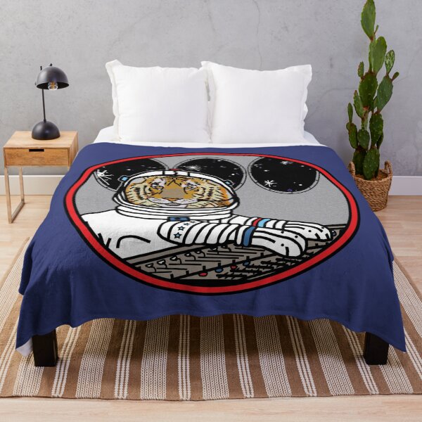 Item preview, Sci Fi Space Tiger in Spaceship designed and sold by ellenhenry.