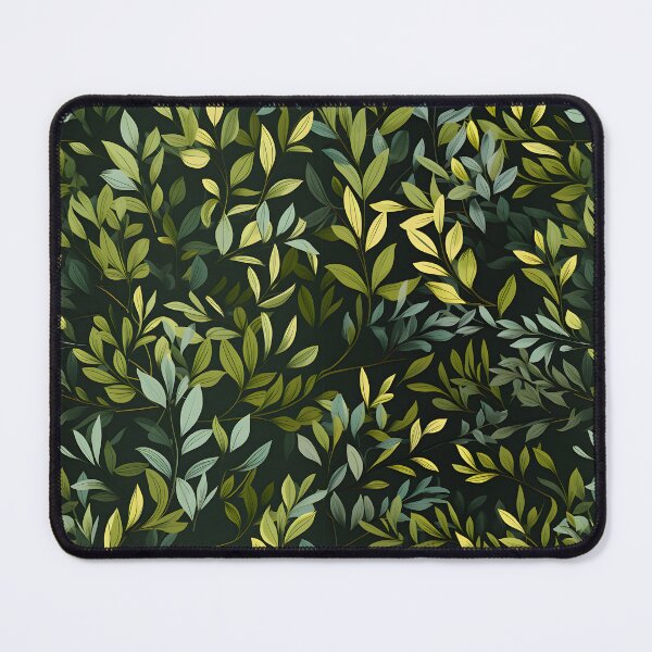 Item preview, Green Leaves Pattern 27 designed and sold by DigitalPatternx.