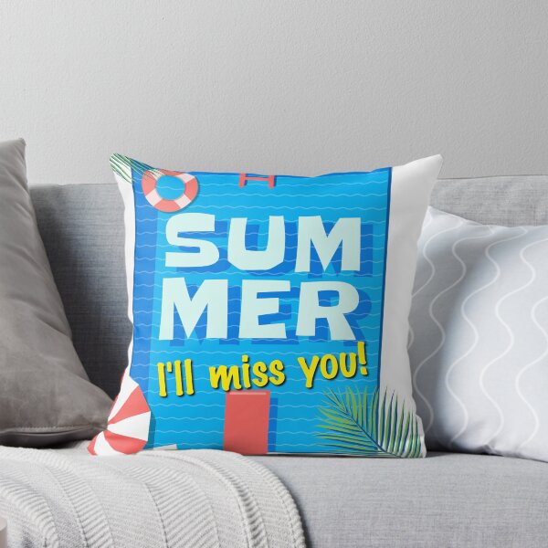 Item preview, Summer, I'll Miss You - Funny saying designed and sold by mipodbusiness.