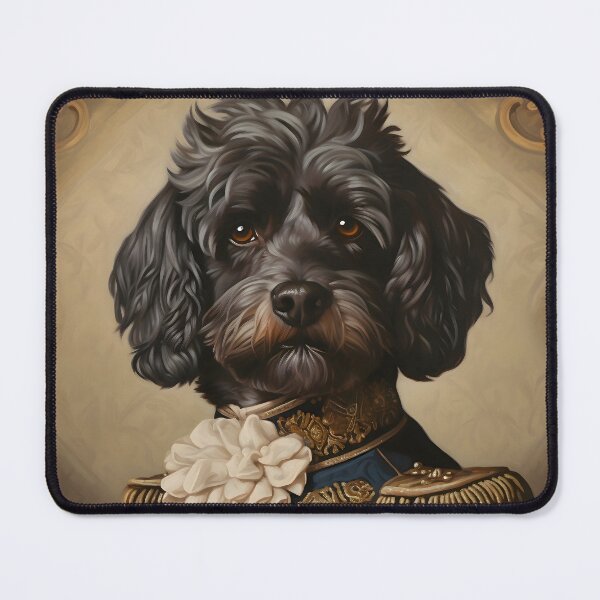 Item preview, Aristocratic Doodle Portrait Art designed and sold by ConfettiSkyArt.