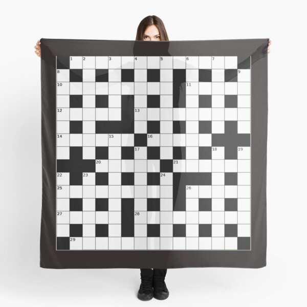 Crossword Clue Scarves for Sale