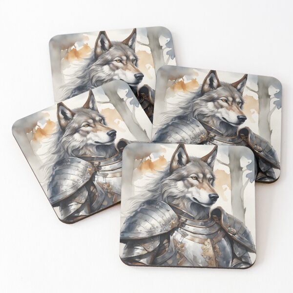 Item preview, Warrior wolf designed and sold by Jambonfromage.