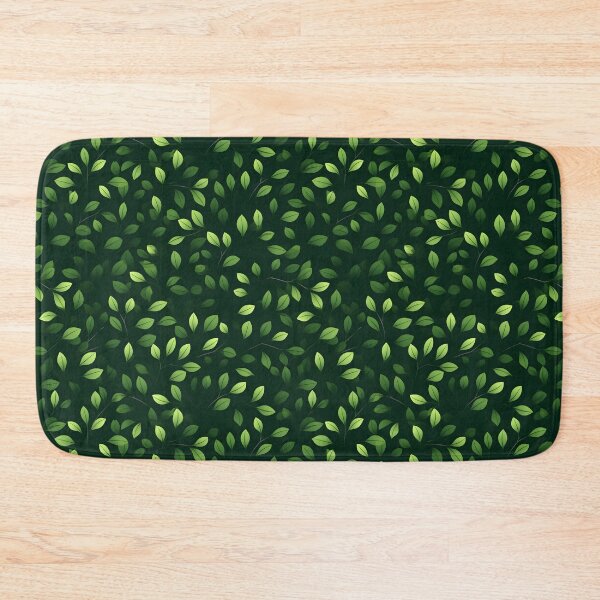 Item preview, Green Leaves Pattern 28 designed and sold by DigitalPatternx.