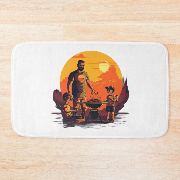 Item preview, Fathers Day Gift Grilling Dad, BBQ Barbuque Family Time Cooking Father Daddy Grill Master Grillmaster Season King designed and sold by MartynGrey.