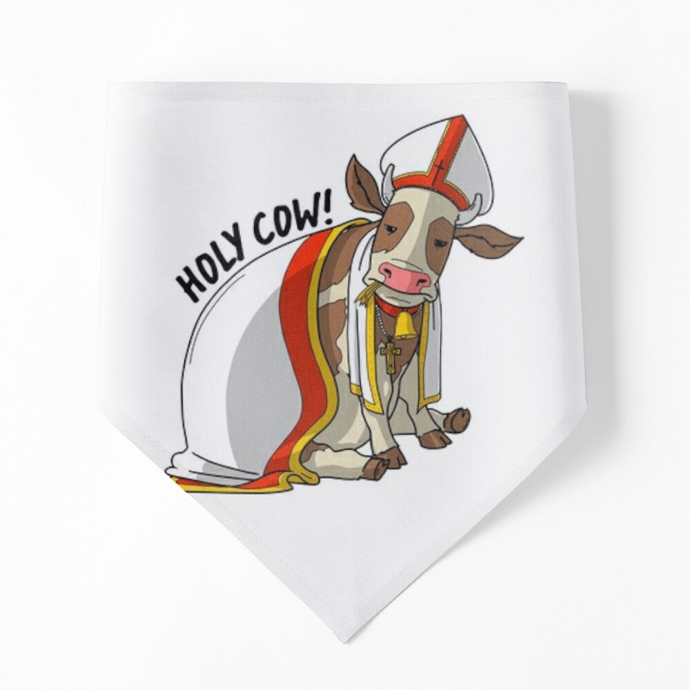 Holy Cow Sticker for Sale by ZeDeWitt