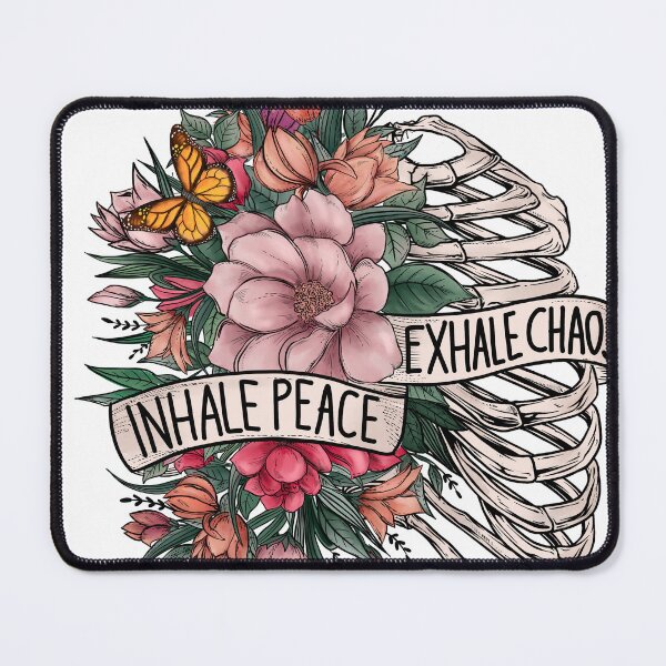 Item preview, Inhale Peace Exhale Chaos designed and sold by GayanaArt-.