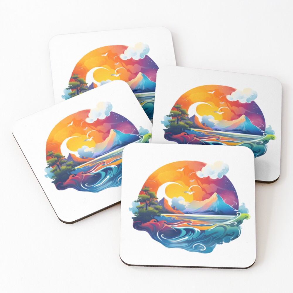 Item preview, Coasters (Set of 4) designed and sold by GraphicsJCM.
