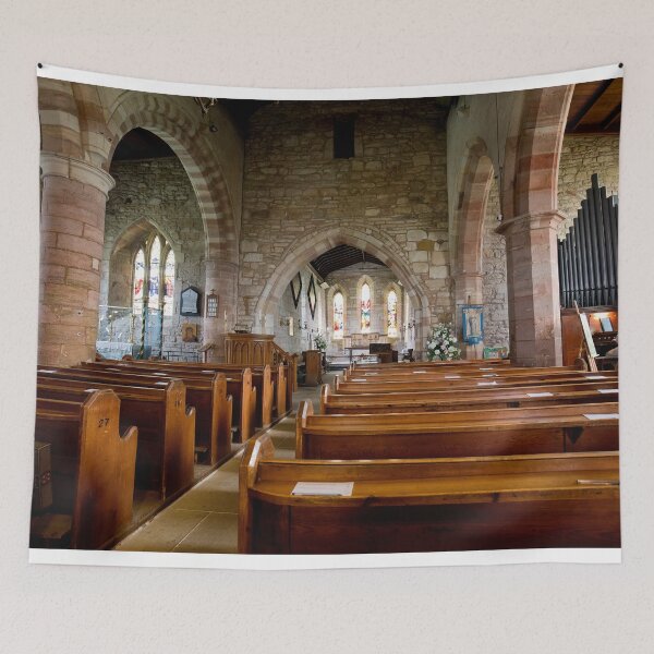 Item preview, Holy Island Church interior designed and sold by Violaman.