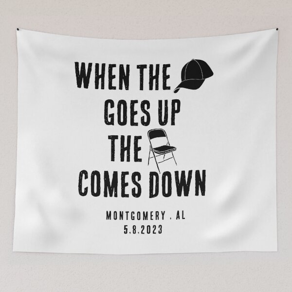 Item preview, When The Hat Goes Up The Chair Comes Down - Boat Fight designed and sold by MoovikaStore.