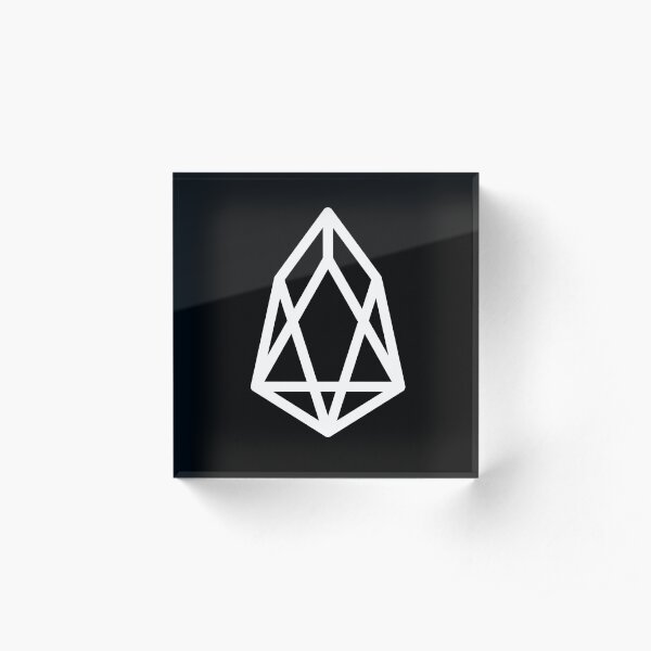 EOS Blockchain Platform Acrylic Block