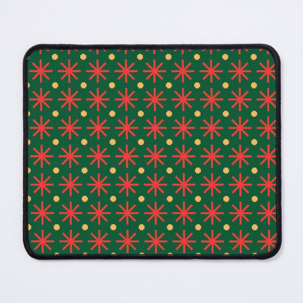 Item preview, Christmas Star Pattern; Red, Green, Gold designed and sold by WoollyOrbit2000.