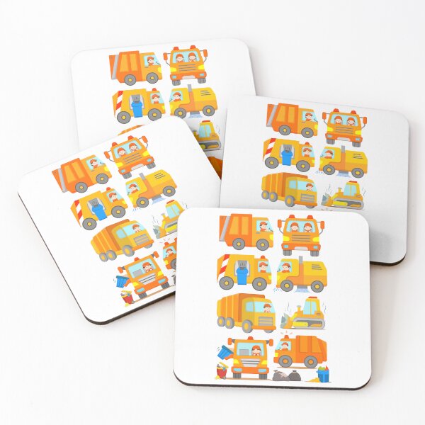 Item preview, Trash Trucks Street Sweeper Garbage Collection Vehicles designed and sold by samshirts.