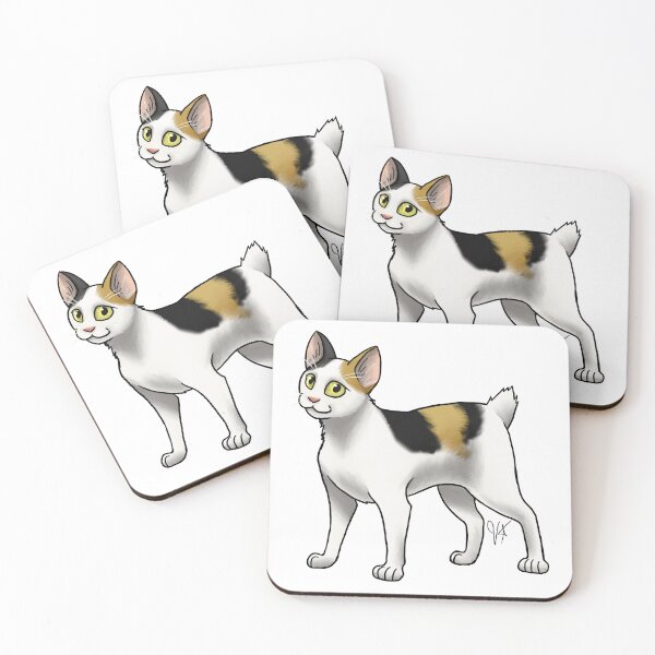 Item preview, Cat - Japanese Bobtail - Tri-Color designed and sold by Jennifer Stolzer.