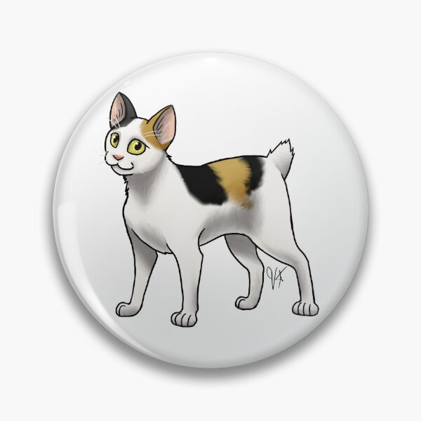 Item preview, Cat - Japanese Bobtail - Tri-Color designed and sold by Jennifer Stolzer.
