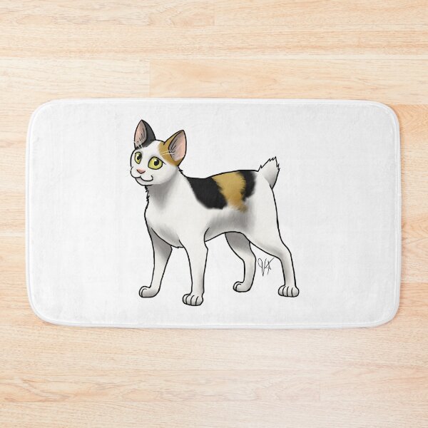Item preview, Cat - Japanese Bobtail - Tri-Color designed and sold by Jennifer Stolzer.