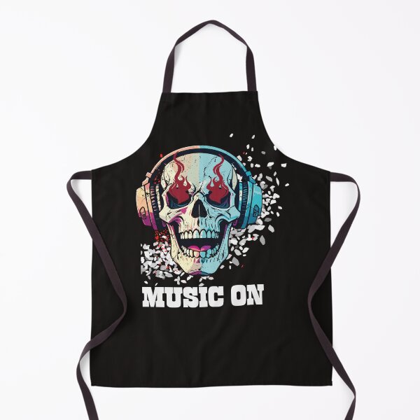 Item preview, carola skull music on classic black t shirt designed and sold by sangram9337.