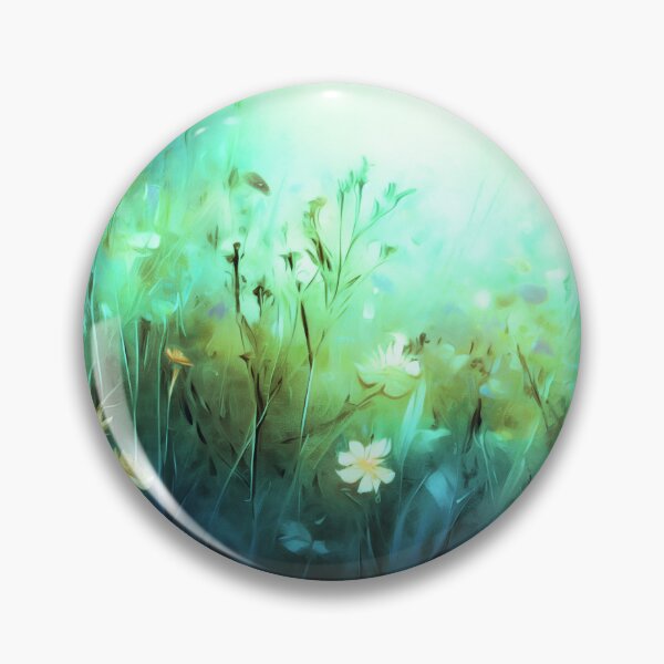 Item preview, The Patchwork Meadow - Turquoise designed and sold by ArtSea-Bubble.