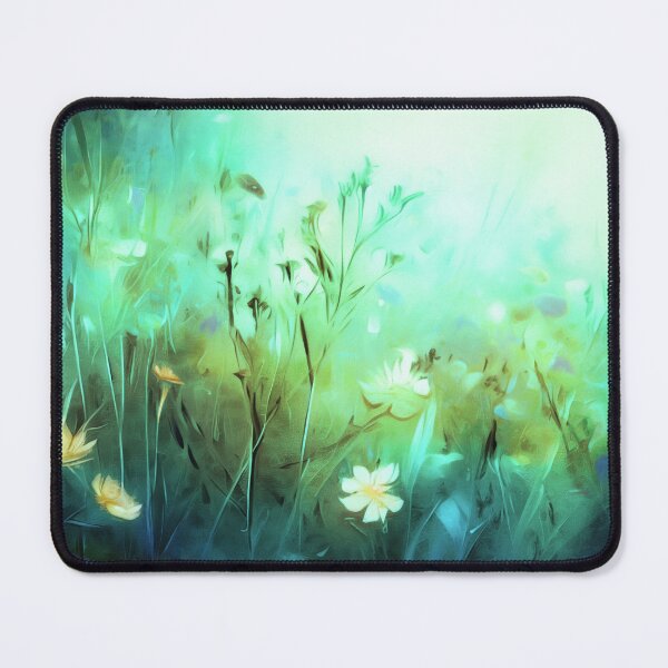 Item preview, The Patchwork Meadow - Turquoise designed and sold by ArtSea-Bubble.