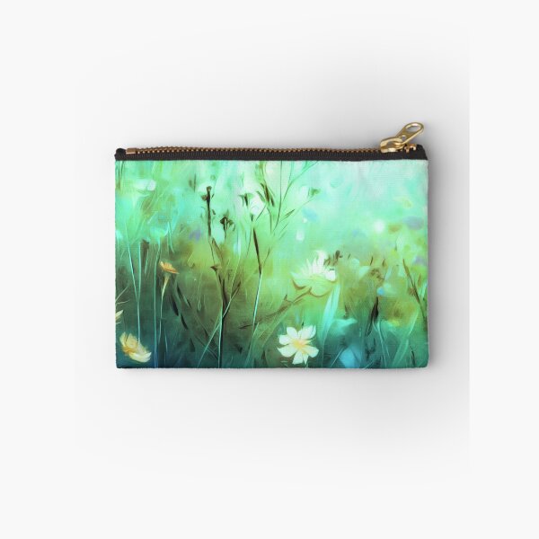 Item preview, The Patchwork Meadow - Turquoise designed and sold by ArtSea-Bubble.