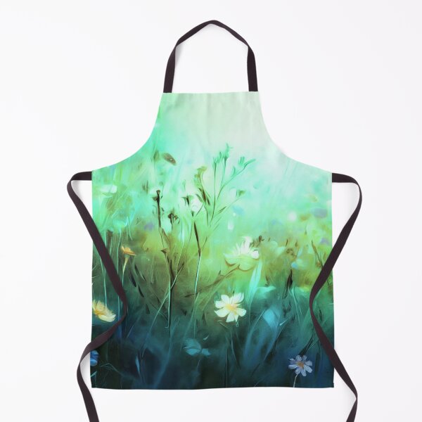 Item preview, The Patchwork Meadow - Turquoise designed and sold by ArtSea-Bubble.