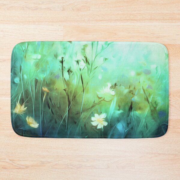 Item preview, The Patchwork Meadow - Turquoise designed and sold by ArtSea-Bubble.