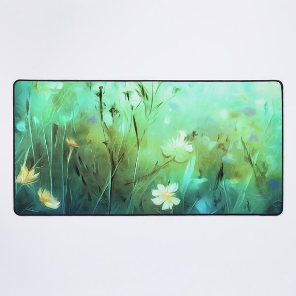 Item preview, The Patchwork Meadow - Turquoise designed and sold by ArtSea-Bubble.