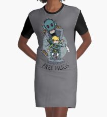 Zelda Wind Waker FREE Umarmungen T-Shirt Kleid