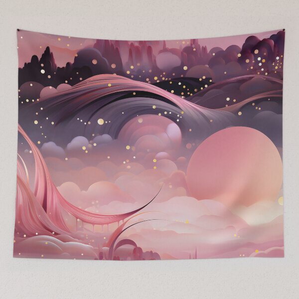 Item preview, Pink Star 3 designed and sold by SkyPouikPouik.