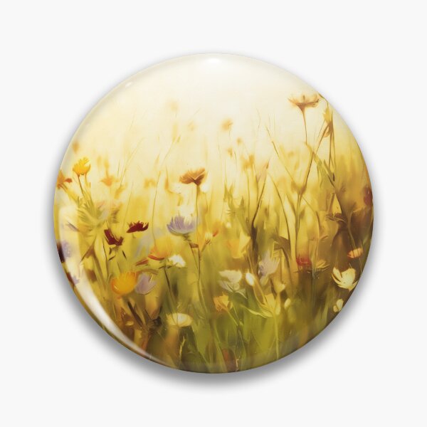 Item preview, The Patchwork Meadow - Yellow designed and sold by ArtSea-Bubble.