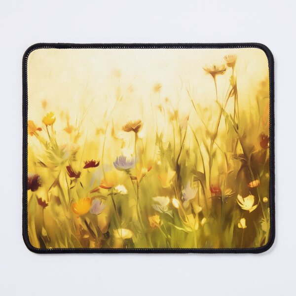 Item preview, The Patchwork Meadow - Yellow designed and sold by ArtSea-Bubble.