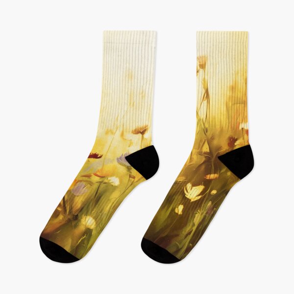 Item preview, The Patchwork Meadow - Yellow designed and sold by ArtSea-Bubble.