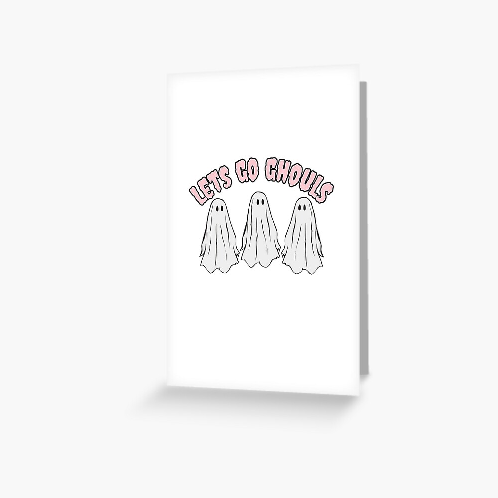 Lets Go Ghouls Greeting Card hot Bundles (10, 30, 50 pcs)