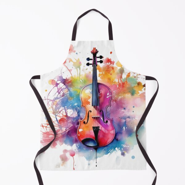 Item preview, Violin, musical theme digital print designed and sold by dcrc.