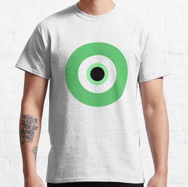 Green Colored Evil Eye, Eye of Nazar Classic T-Shirt