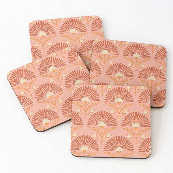 Aperçu de l'œuvre Éventails Boho Vintage Rose créée et vendue par theartisanco.