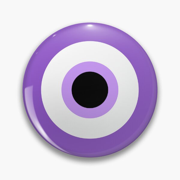 Item preview, Violet Colored Evil Eye, Eye of Nazar designed and sold by Russell Steadman.