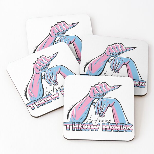 Item preview, Be Trans Throw Hands designed and sold by Songsnsmuttales.
