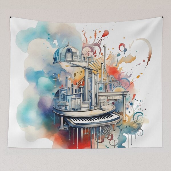 Item preview, piano, musical theme digital print designed and sold by dcrc.